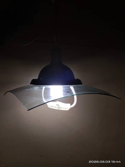 Modern Metal & Glass Pendant Ceiling Light