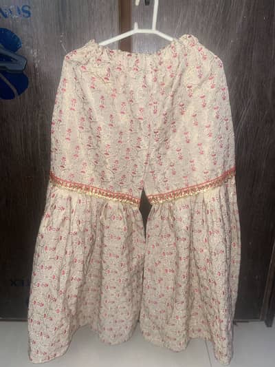 2pc shirt and ghrara set