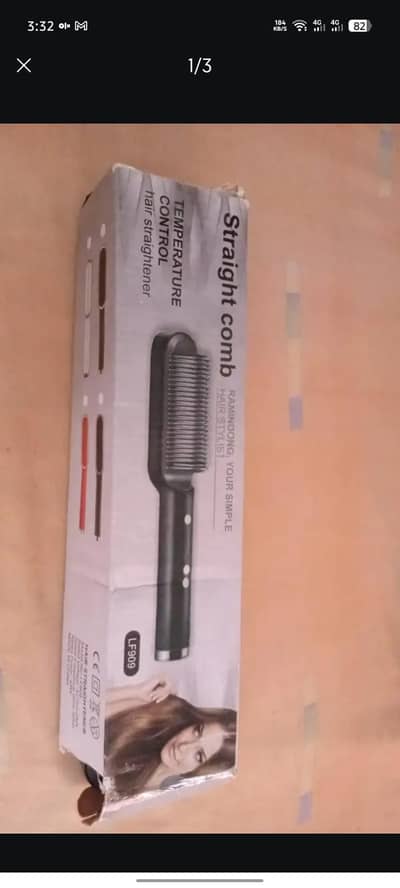LF909 Hair straightener