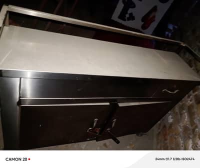 commercial burger counter fast food Excellent condition