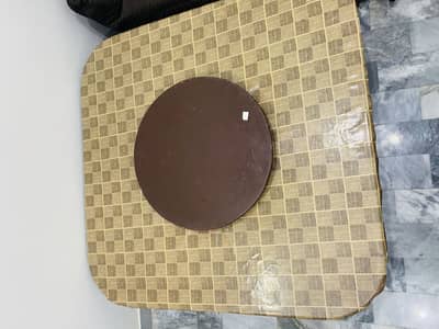 Pure wooden table for sale with moveable upper part pepsi colour