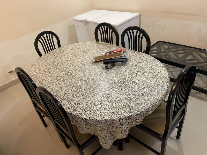 Dining Table 6 chair 0