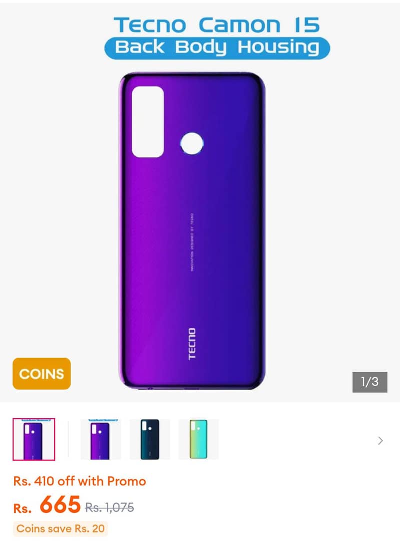 Tecno CAMON 15 8
