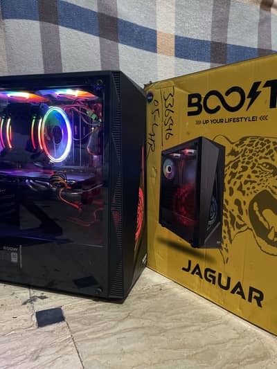 Gaming PC with box with screen - Ryzen 5 3600