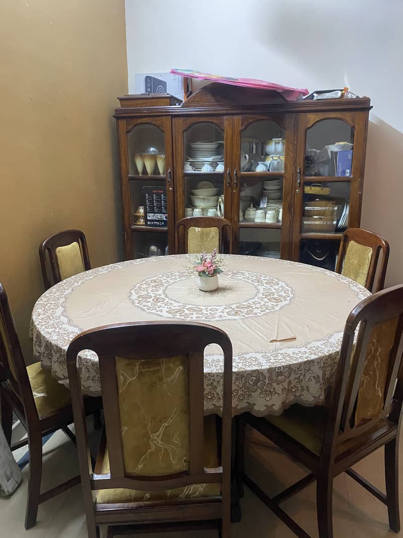 Dinning table with chairs 2