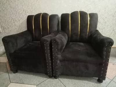 two single seater sofa chairs for sale
