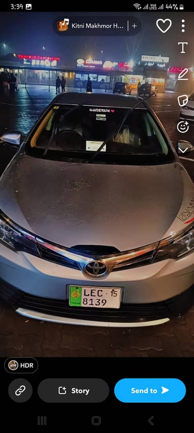 Toyota Corolla GLI 2015