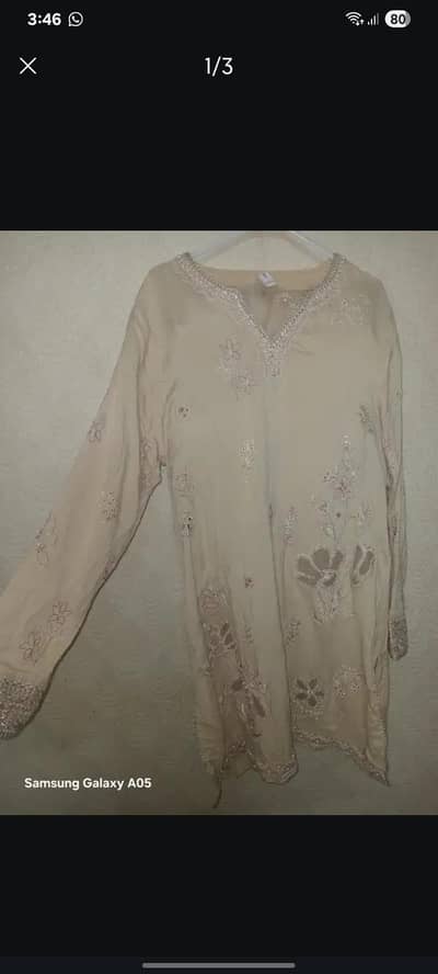 Ethnc 3 piece stitched dress