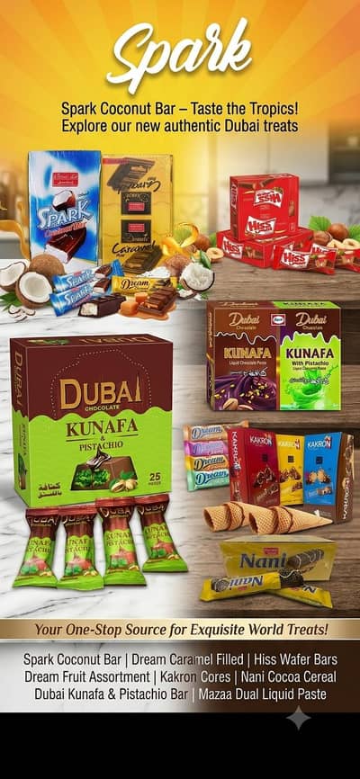 Premium quality & Pakistani Chocolates – Wholesale Prices (Bulk Stock)