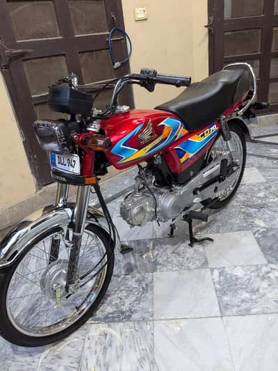 Honda CD 70 2026 Model – Islamabad Registered – Low Mileage