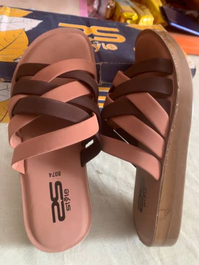 Brand New Women's Casual Summer Chappal - Size 38