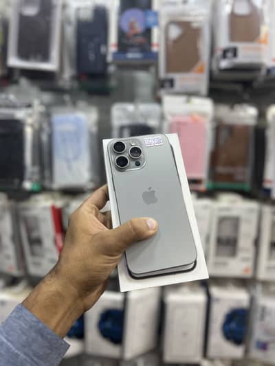 Apple iPhone 15 Pro Max Non pta Sealed Pies Now available Ios 18 versi