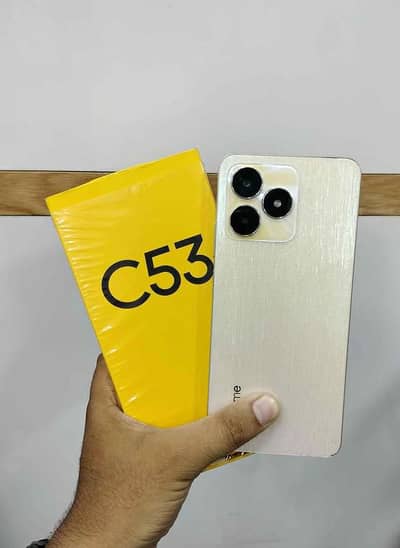 realme C53 4/64 with box Whatsapp 03711661769