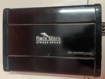 Rock Mars RM-AK6200 4 Channel Car Amplifier – 100% Original & Working
