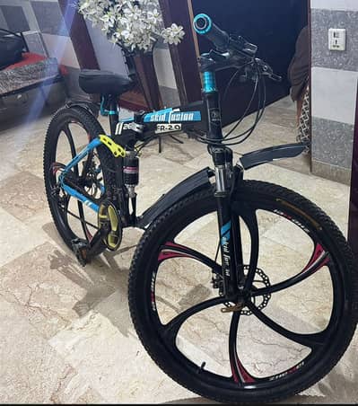 Original Skid Fusion FR 2.0 Folding biCycle with 10 gears