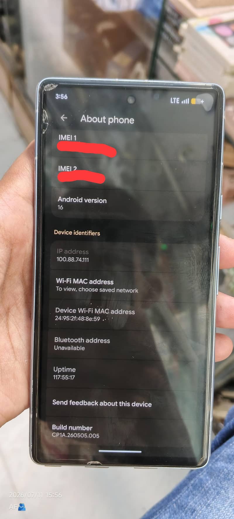 Google Pixel 7a 0
