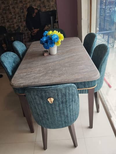 cafe chair/6 seater dining table/wooden dining/restaurant furniture