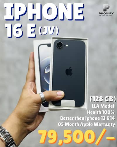 iPhone 16e Jv 128gb LLA Model