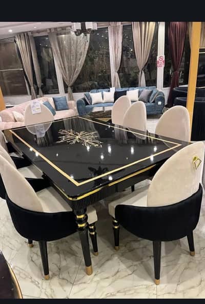 6 seater dining table/wooden dining table set/restaurant furniture