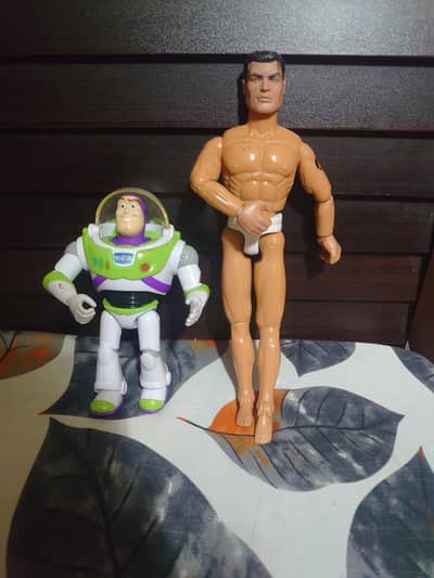 Buzz Lightyear And Hasbro Action Figures