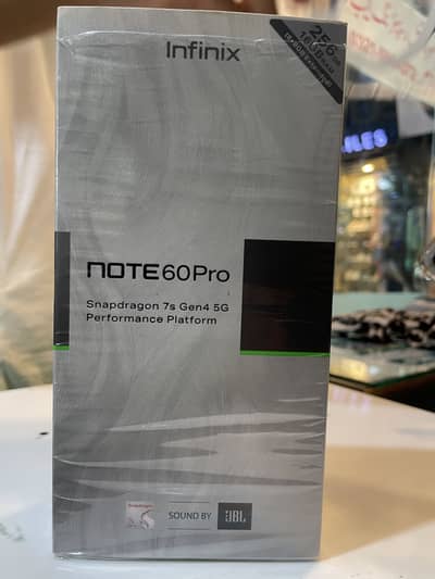 infinix note 60 pro 12 gb 256 9 month warranty ten ten