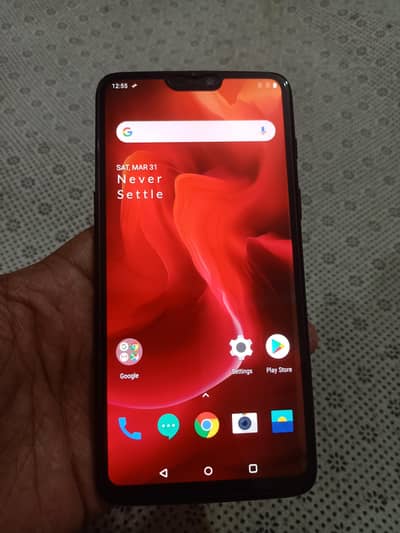 one plus 6 non PTA in mint untouched condition