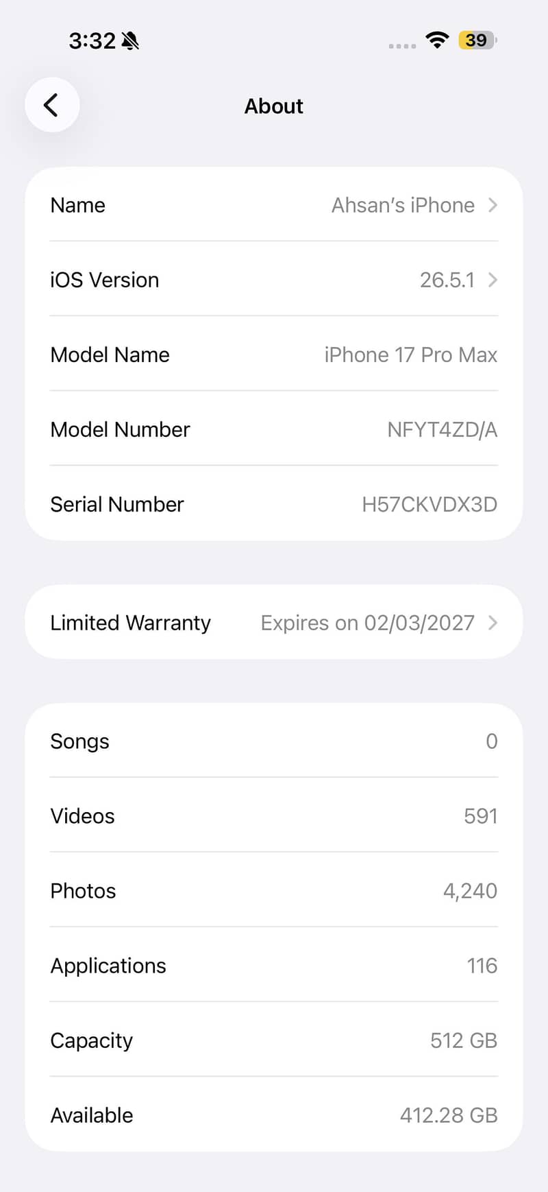 Apple iPhone 17 Pro Max 3
