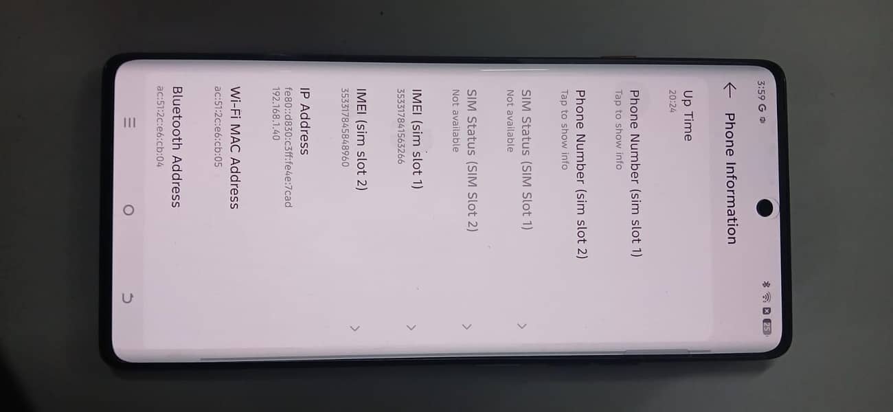 Tecno CAMON 40 Pro 256GB + 8GB unused totaly 9