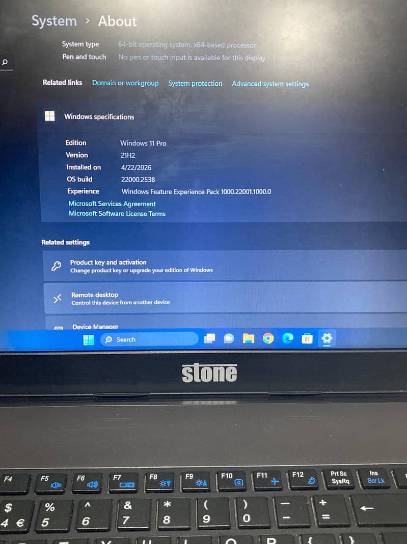 Stone laptop 2