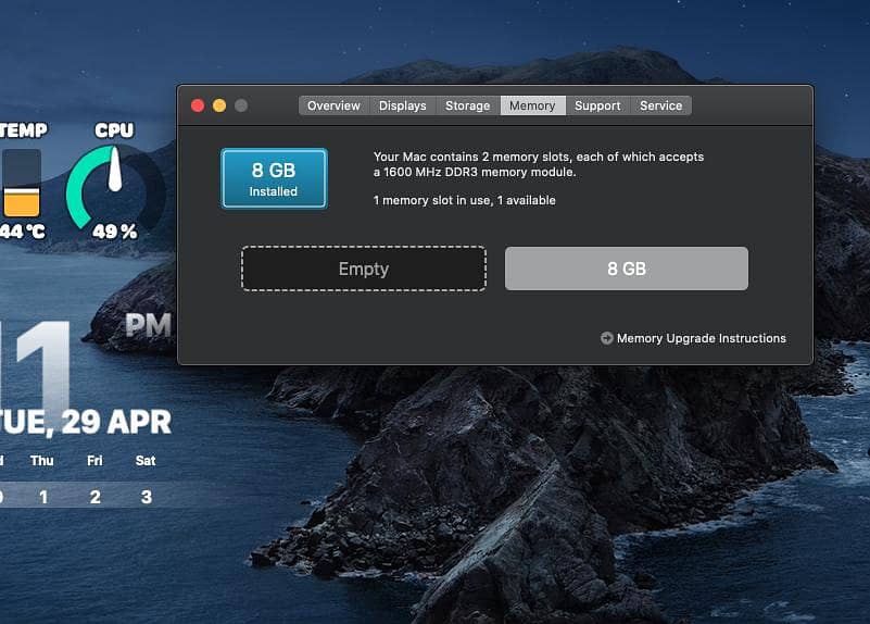MacBook 2012 i7 7