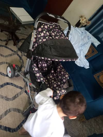 Baby Walker and Baby Stroller / Kids Pram | Used | Good Condition