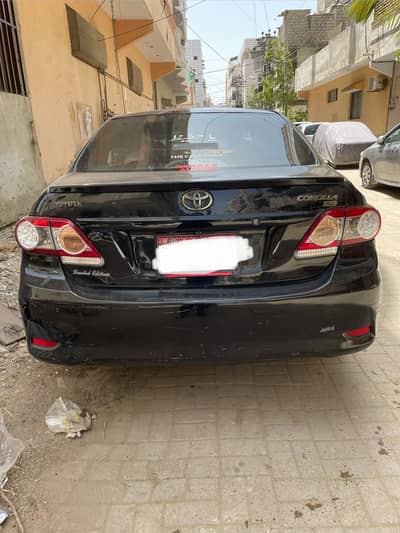 Toyota Corolla XLI 2013