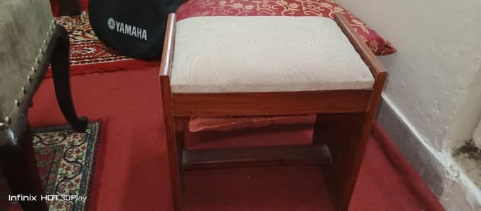 Dressing table stool almost new