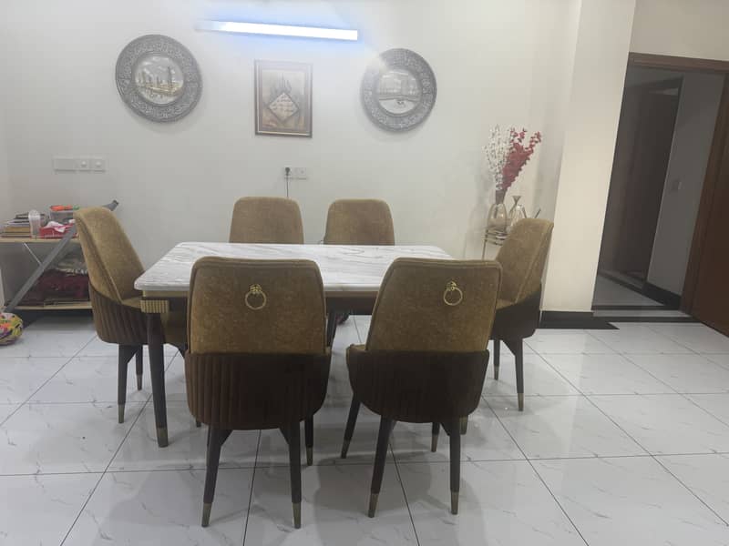 Dining table with chairs 5