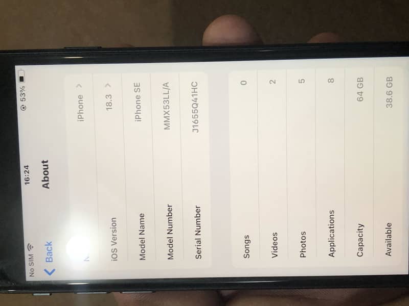 Apple iPhone SE 3rd generation 5