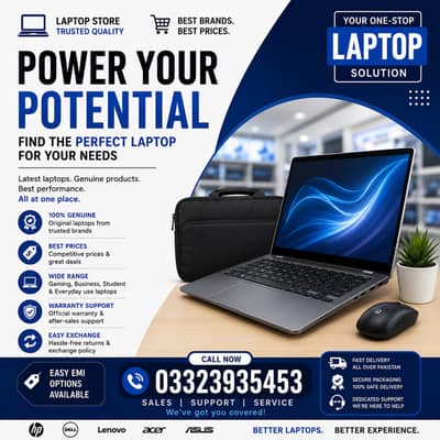 100% Genuine Laptops | Best Prices | Gaming, Business & Students | Al