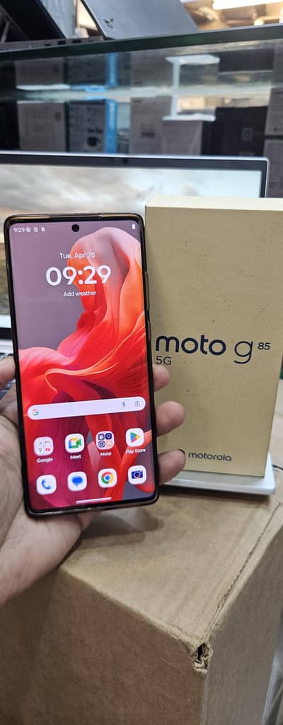 Motorola G85 5G 12gb 256gb In Official Warranty Complete Box