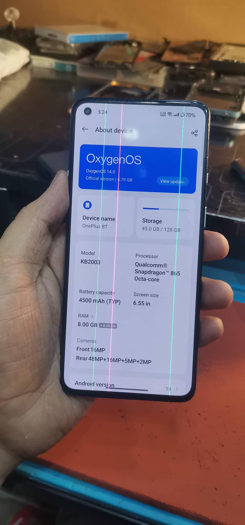 One Plus 8T 4