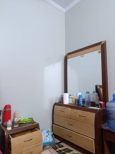 Bed Set with 2 wardrobes