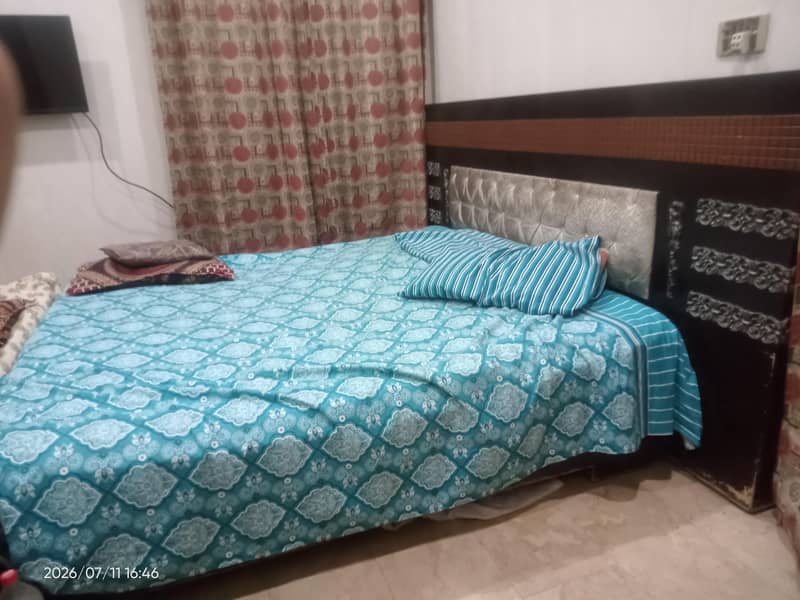 Bed , dressing and two side table 1