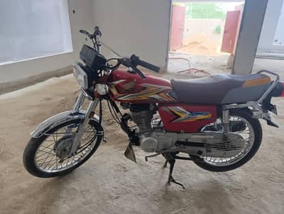 Honda CG 125  2025 Red Karachi Register