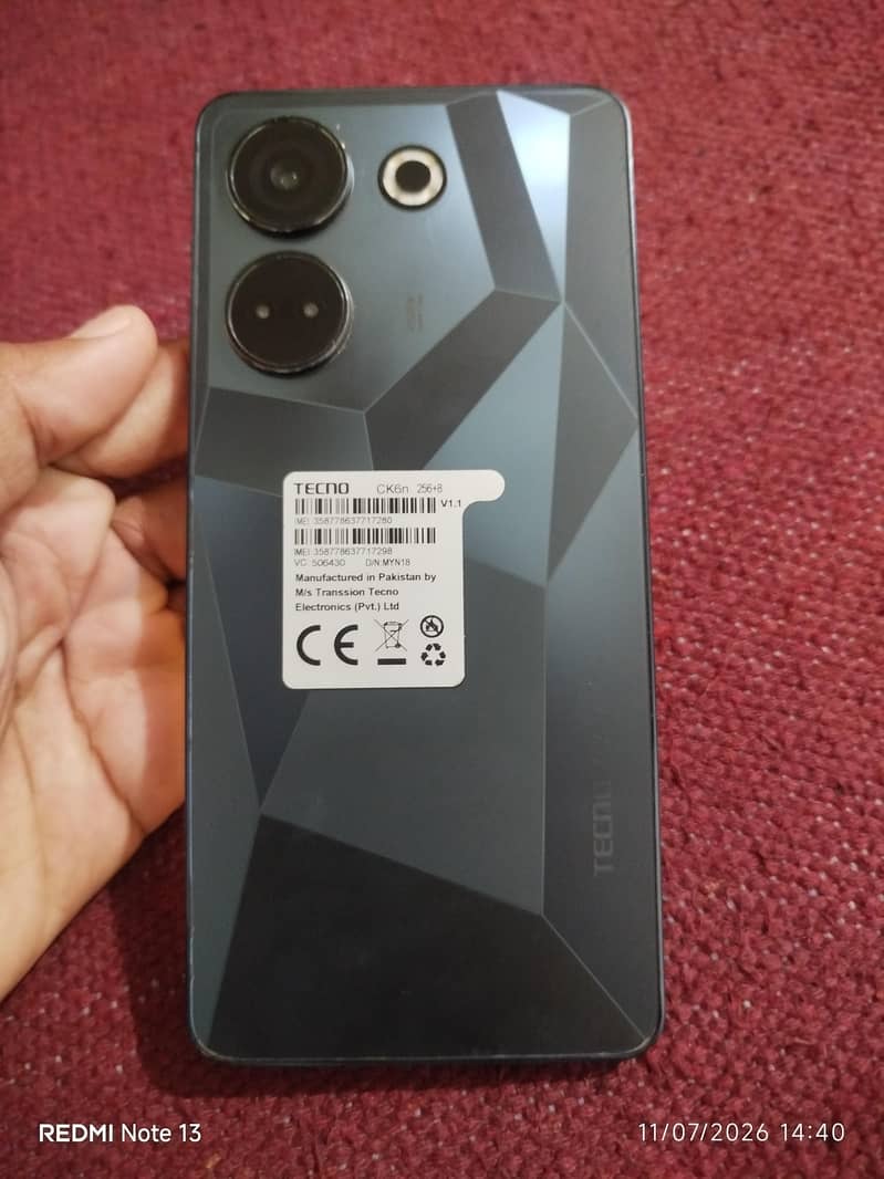tecno coman 20 0