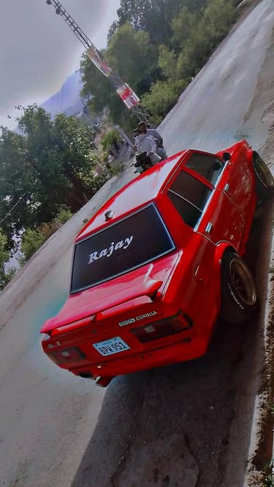 Toyota Corolla 82 kE70 modified