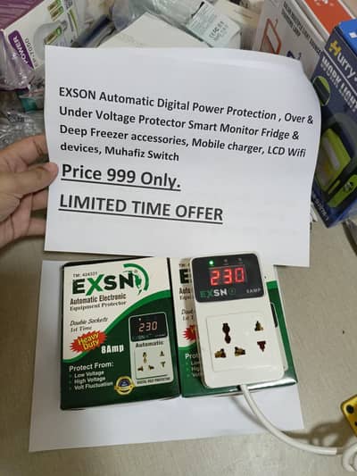 digital volt protector