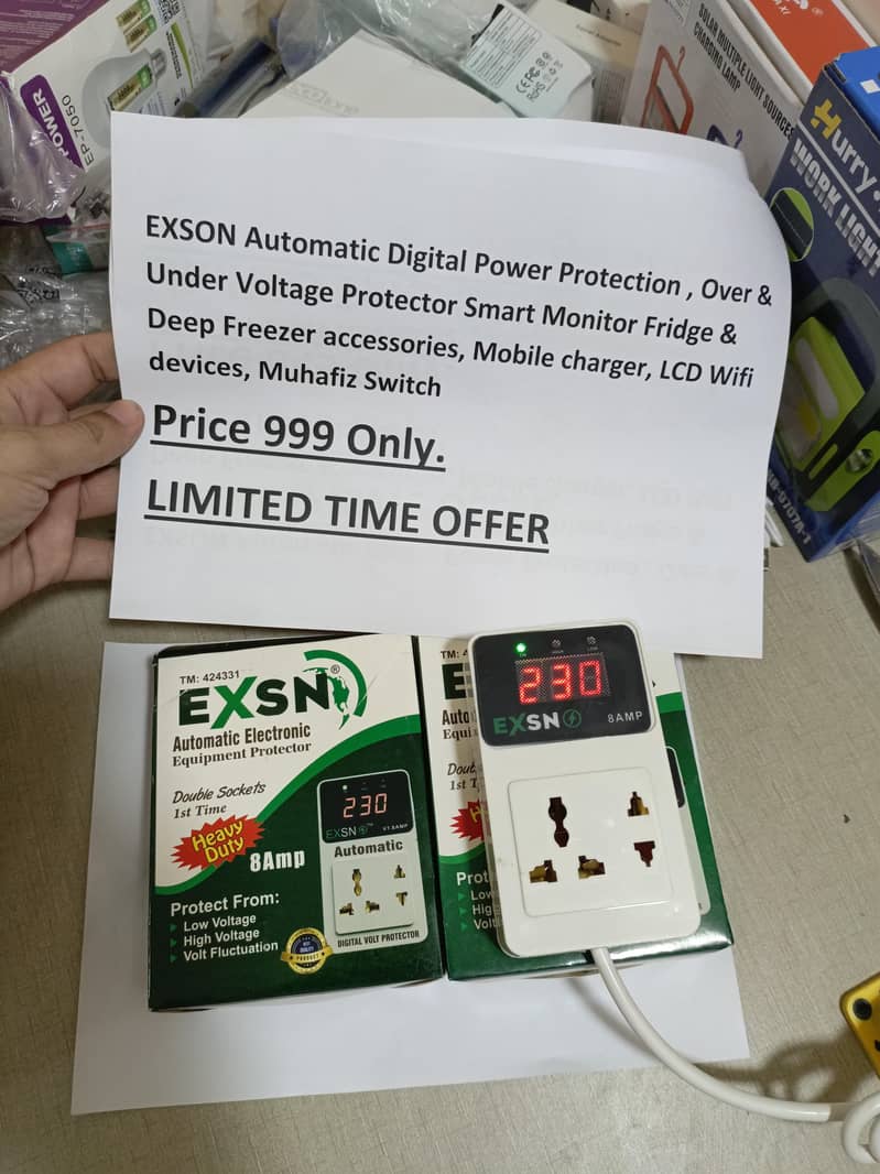 digital volt protector 0