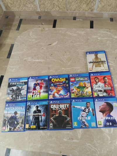 ps4 games excellent condition for sale