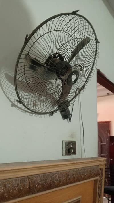 drum cooler and fan