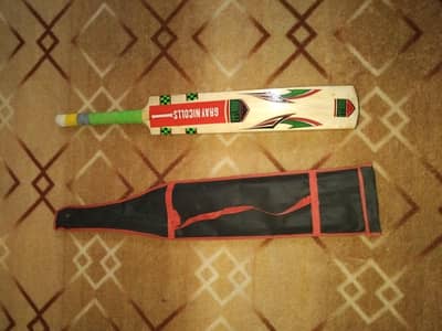 Gray Nicolls brand new hard ball bat for sale with bat cover
