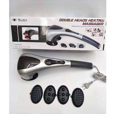 Double head massager | heating massager | electric imported massager