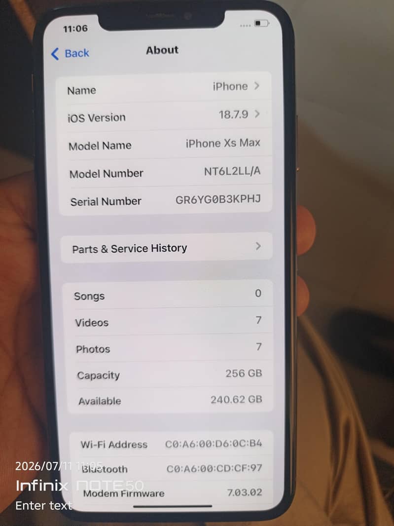 Apple iPhone XS Max 6